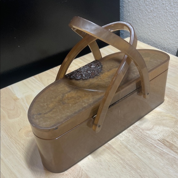 Vintage 1950’s Wilardy Lucite Purse - Picture 5 of 14